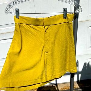 ☀️sunny little yellow mini skirt 💛